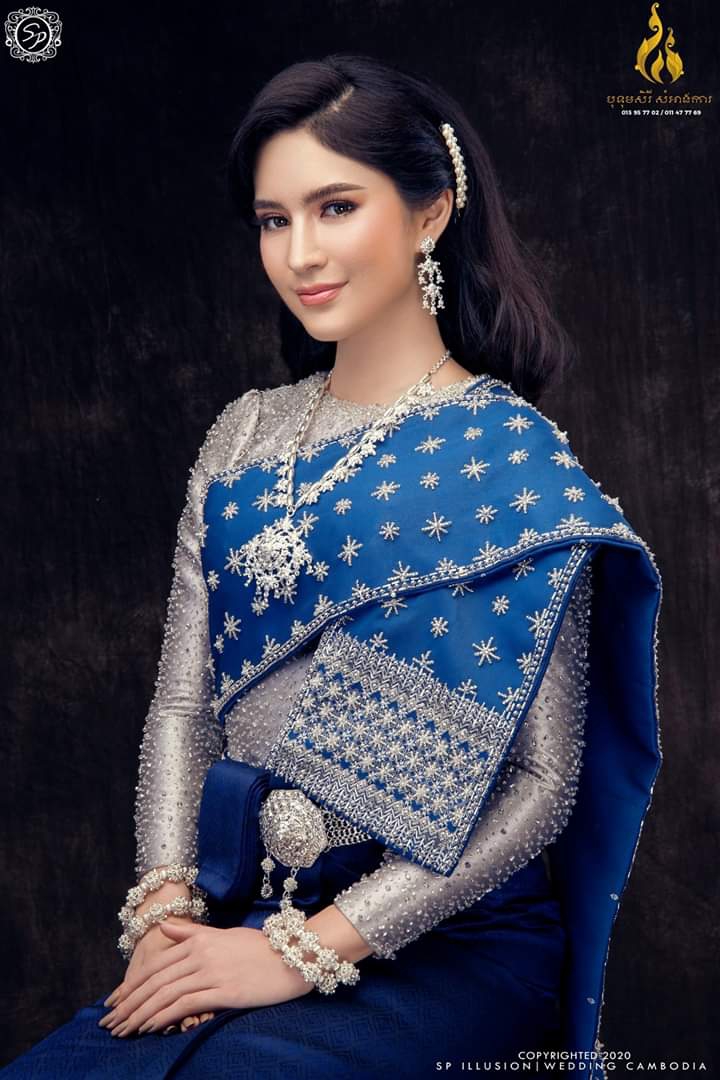 Cambodian's wedding costume