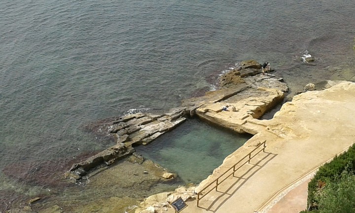 un petit coin de la mer d'Alicante