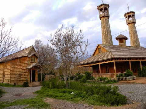 wooden village