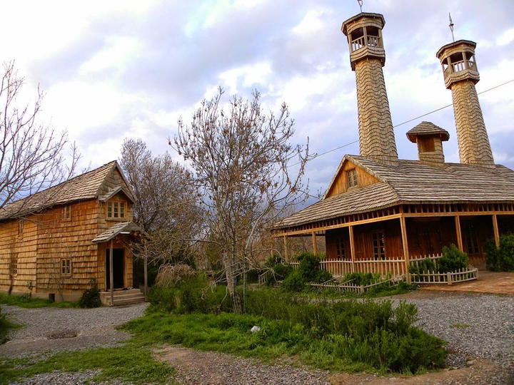 wooden village