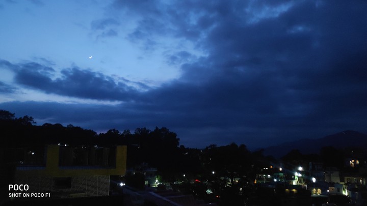 look at the sky
