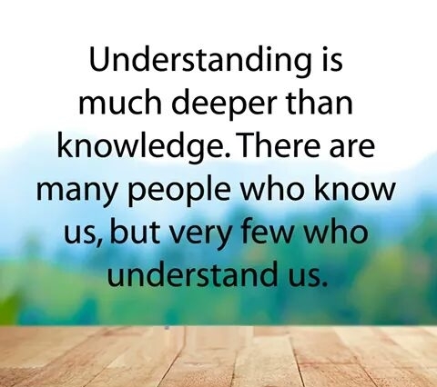 understanding