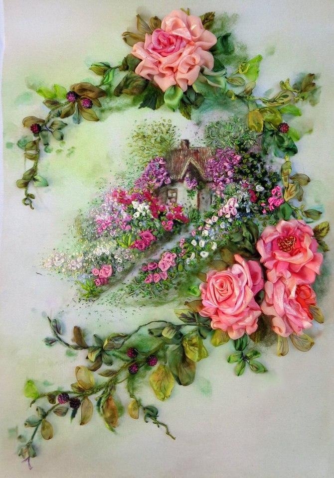 Roses.. silk
