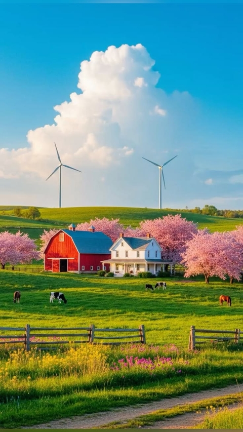 tapety mill, meadow
