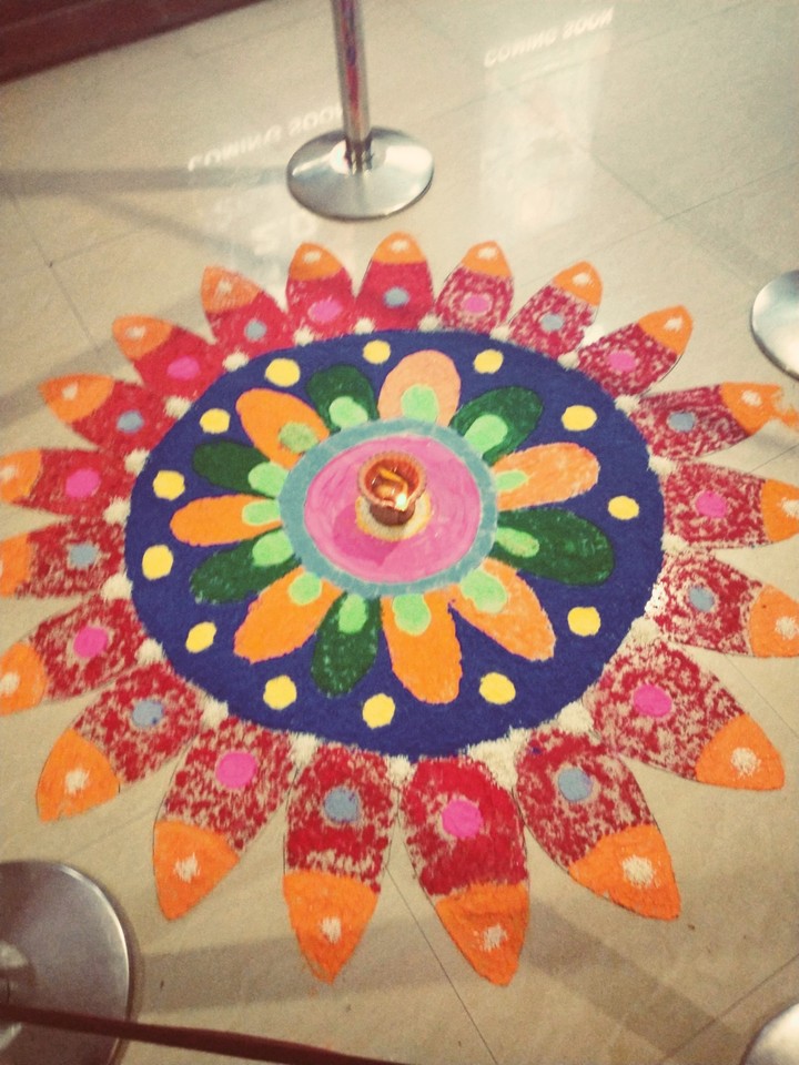 colors of Rangoli 