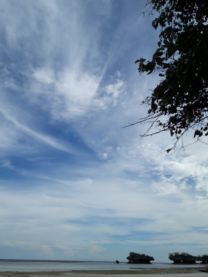 Sky and beach