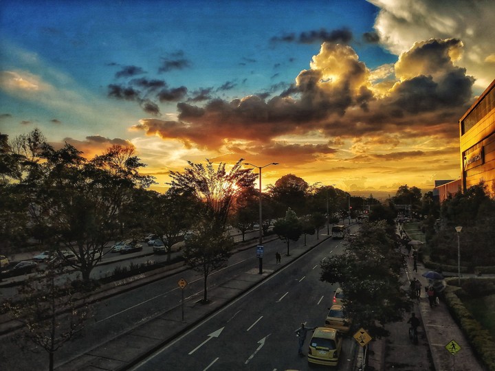 Atardecer Bogotá