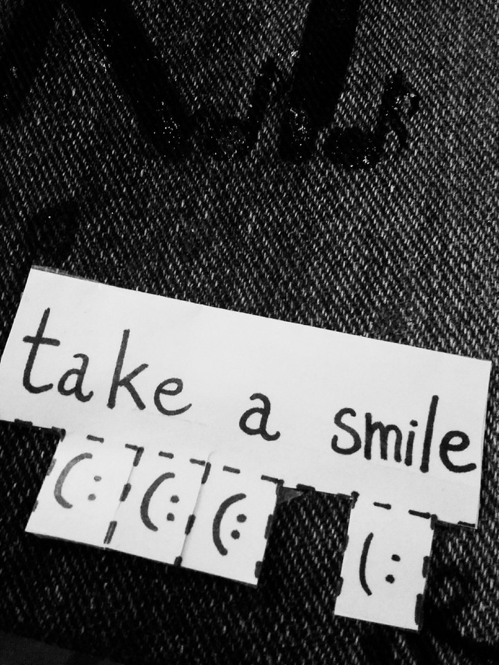 please... take a smile 