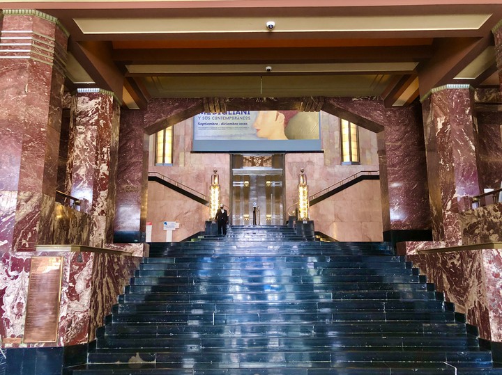Entrada Palacio de Bellas Artes