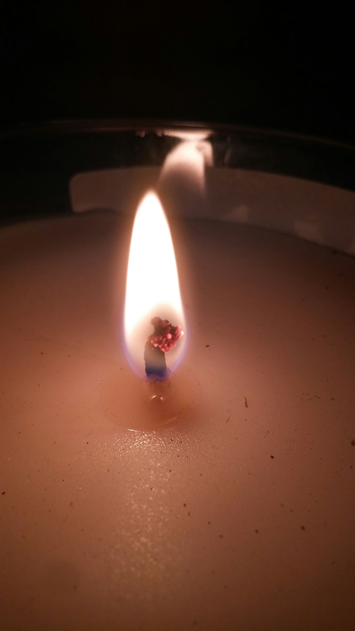candle fire