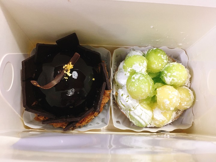 Choco&Melon Tart!!