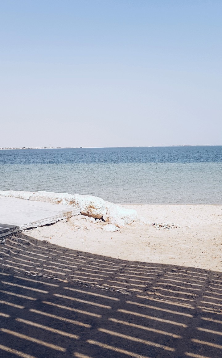 The beach 