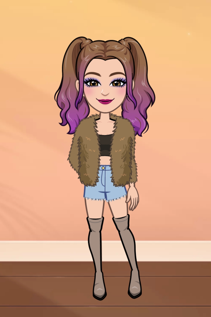 purple girl