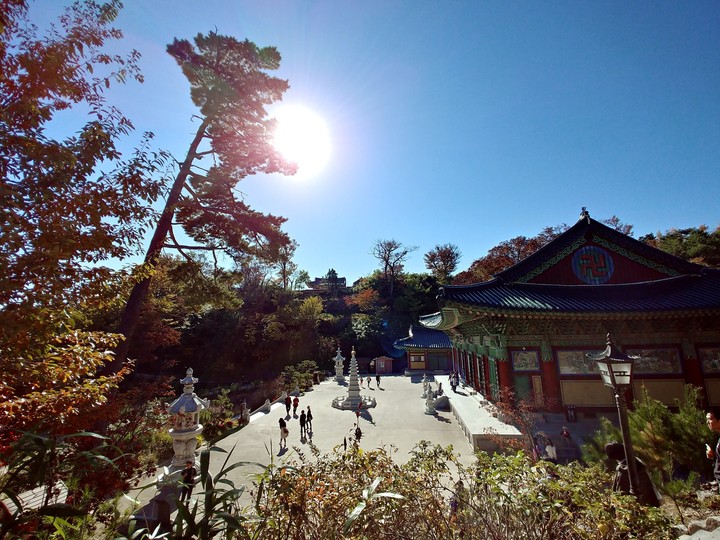 In kanghwa-do, Naksan Buddhist temple