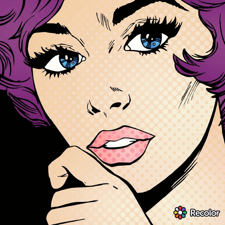 Popart Woman