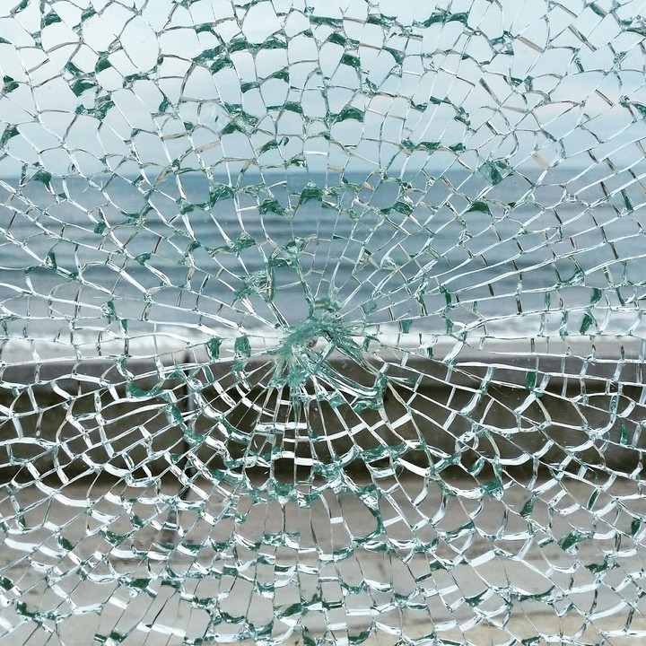 Broken glass