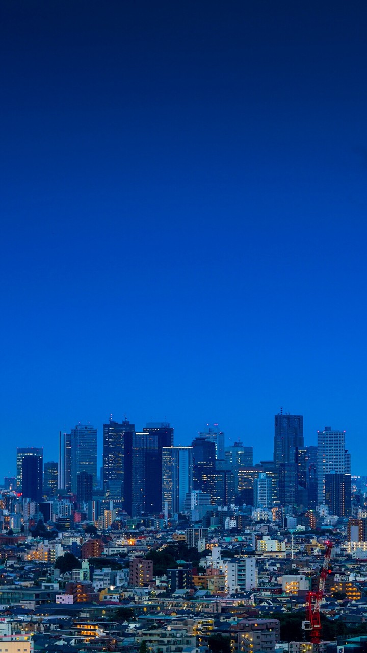 blue city...