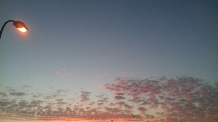 Le soleil se couche