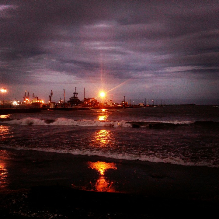 Port and sea