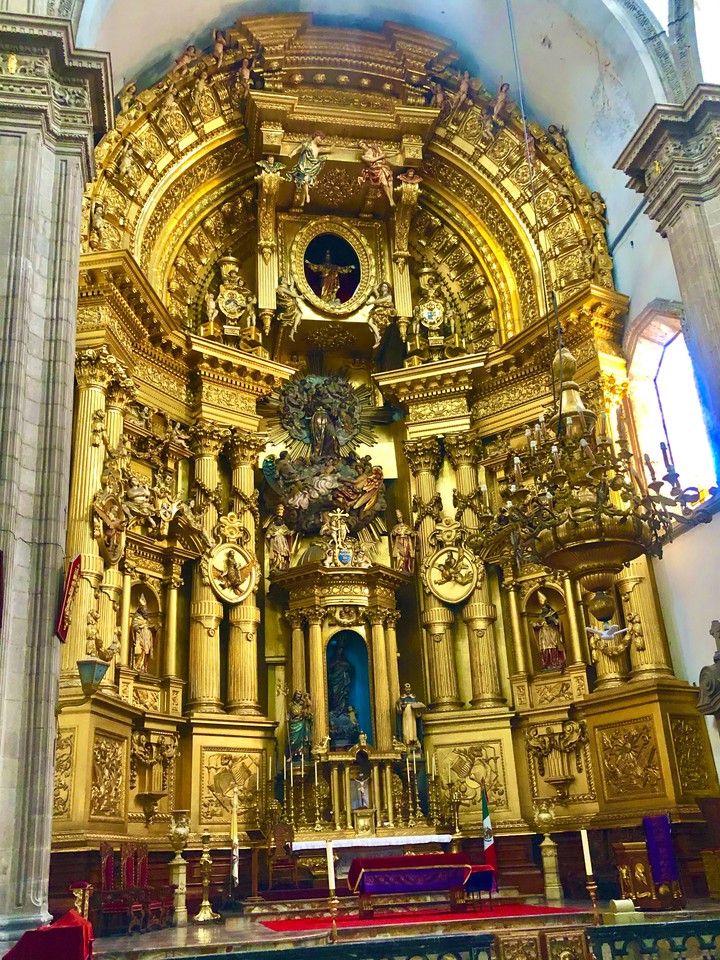 Templo bañado en Oro CDMX