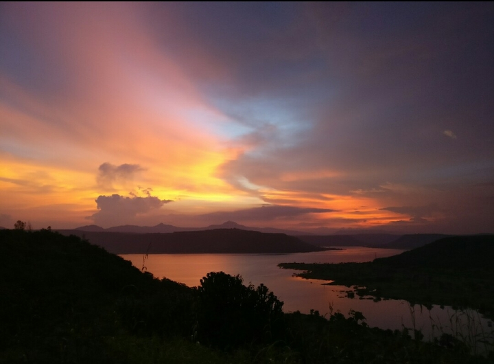 Sunset in India by Daniel