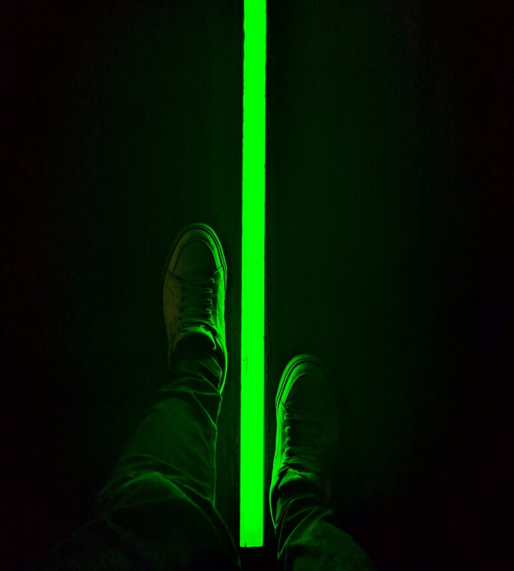 green line