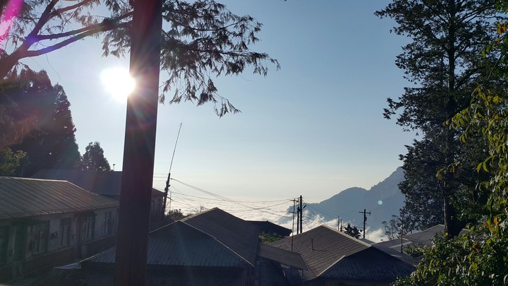 cloud sea mountain