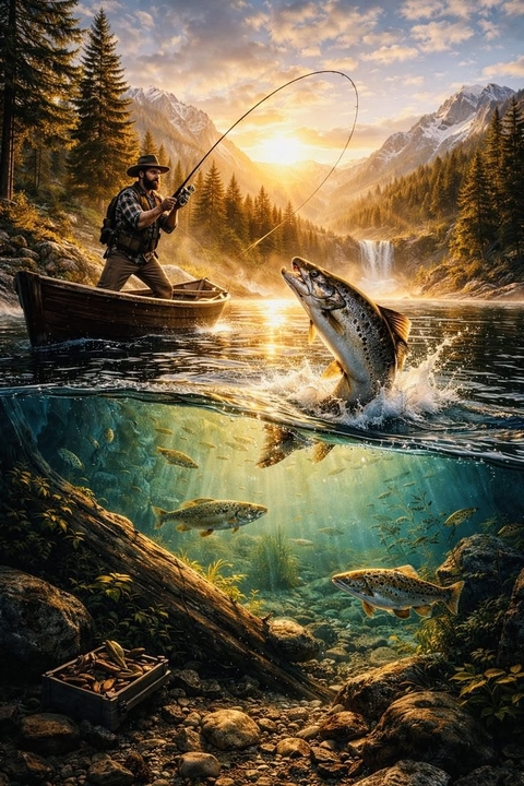 обои Fish, Fin
