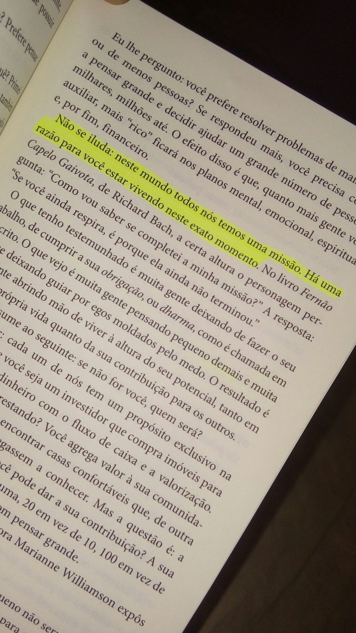Fonte livro: Segredo da mente milionária
