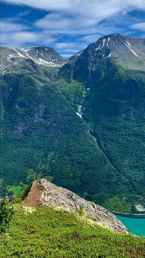 Norwegian village