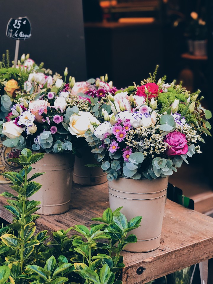 Flowers on the street