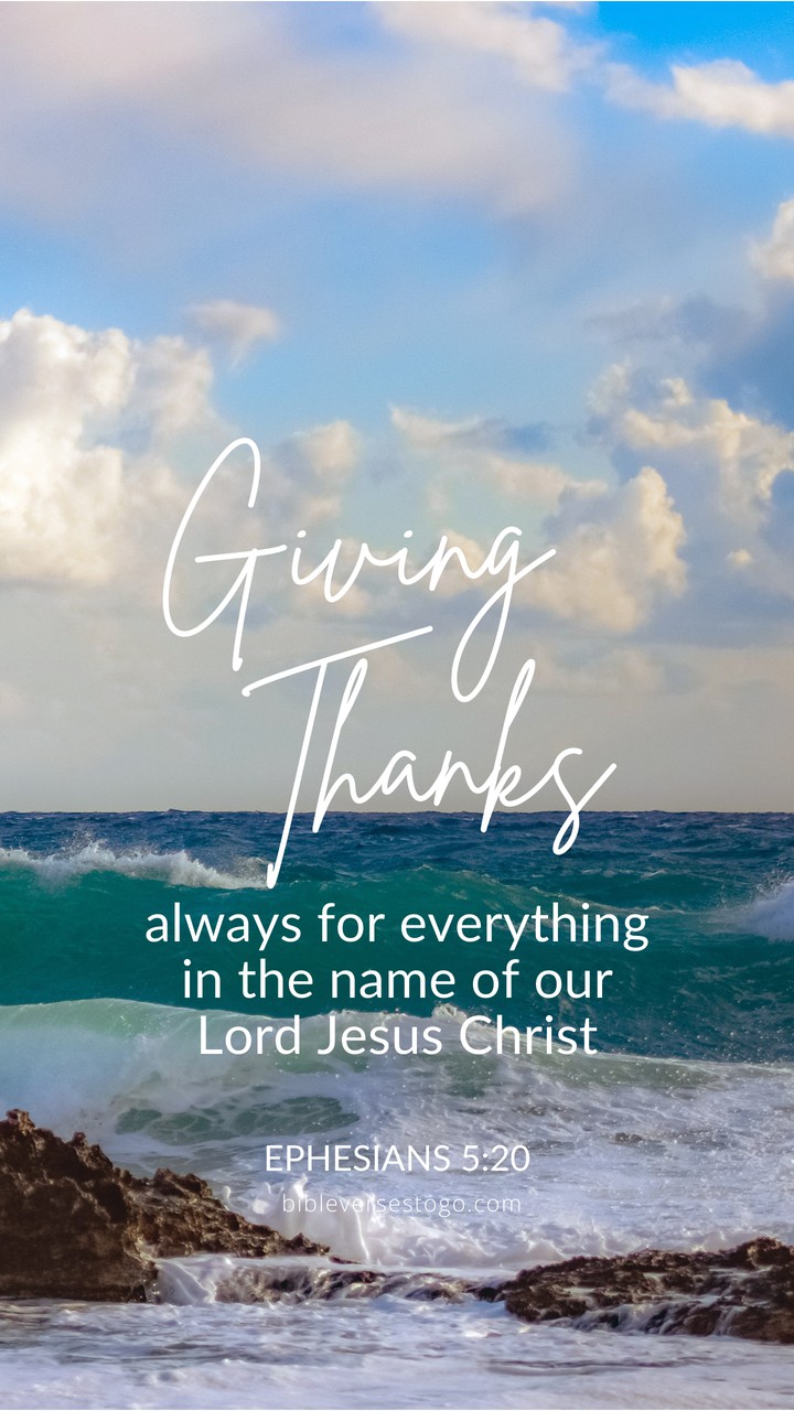 Give thanks