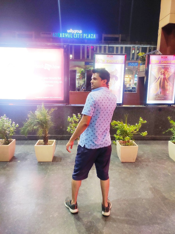 back pose