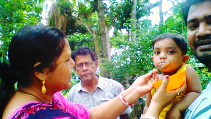 feeding