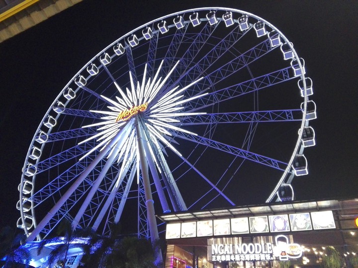 Ferris wheel at Asiatique in Bangkok.