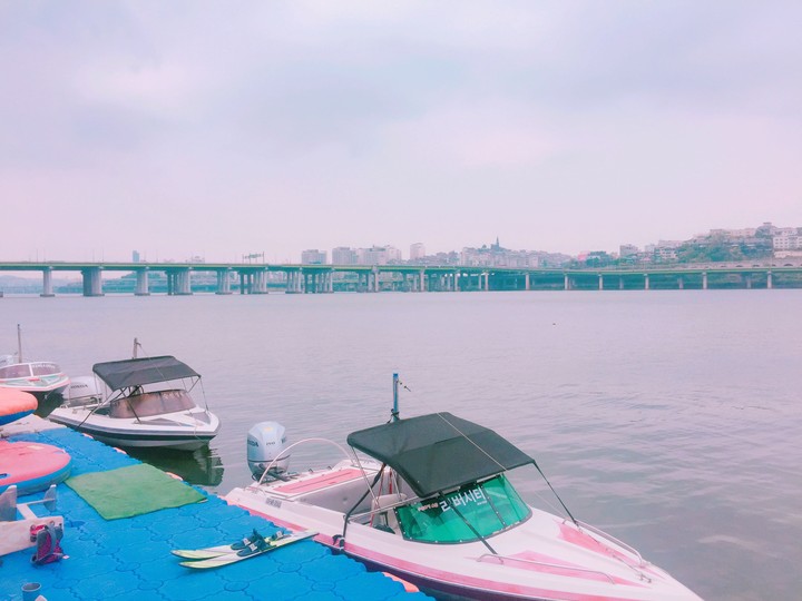 river and boat