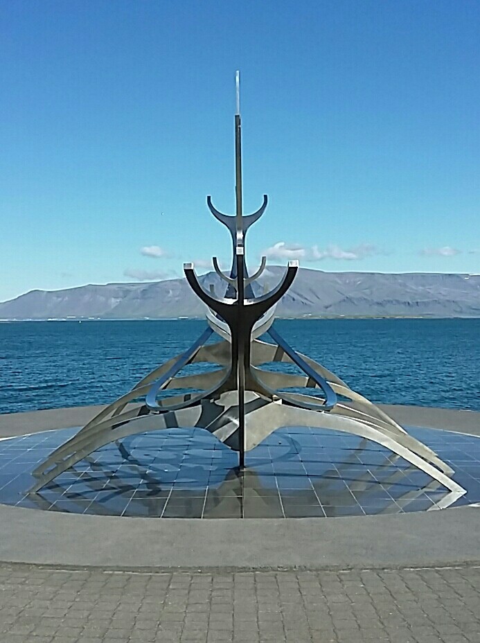 Wikingerschiff Solfar in Reykjavik