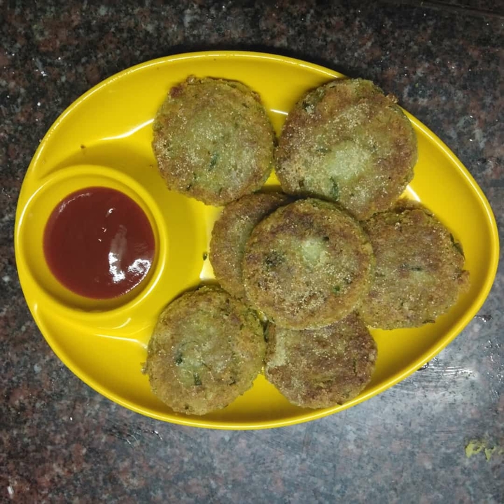 Home Made Mutter Potato Cutlet ?