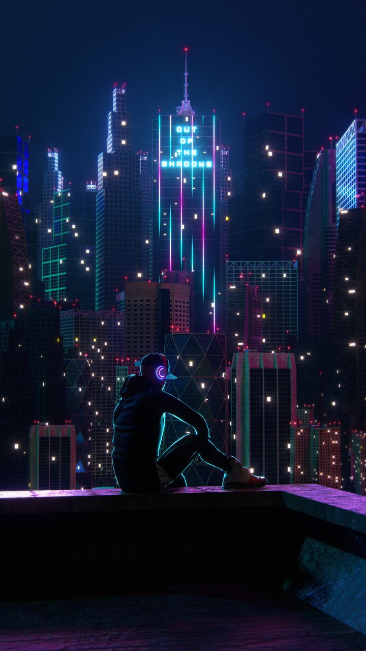 neo lighting wallpaper