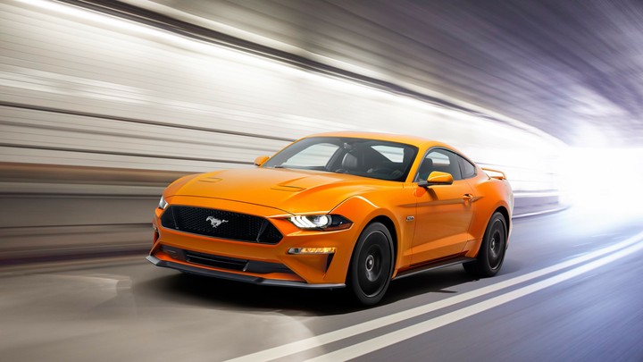 Ford Mustang in 8k