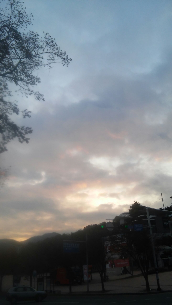 하늘이 곱다