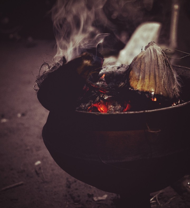 The fire within you can only shine, Rest is monochrome.