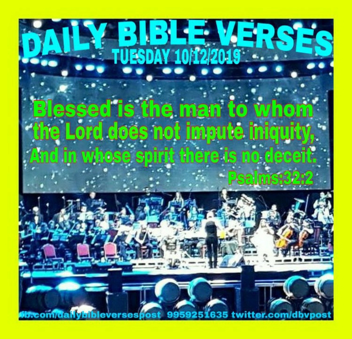 DAILY BIBLE VERSES
