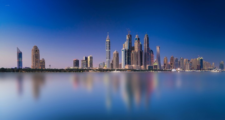 Buildings near the coast