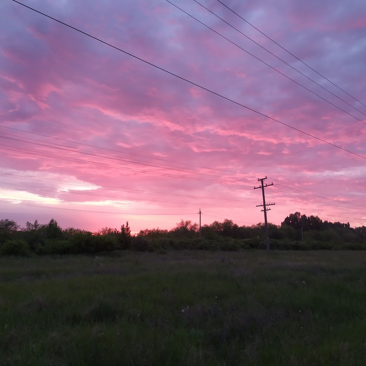 Закат.  Sunset
