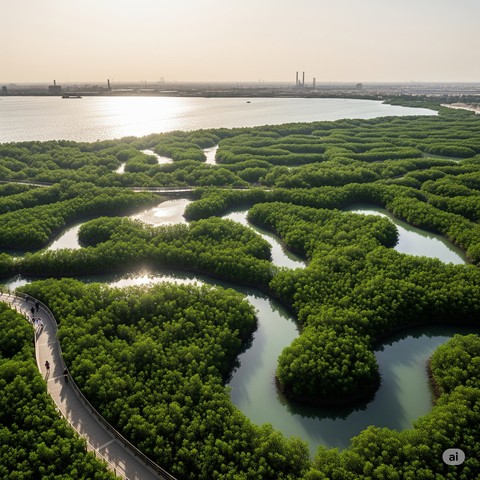 polder, estuary háttérképek