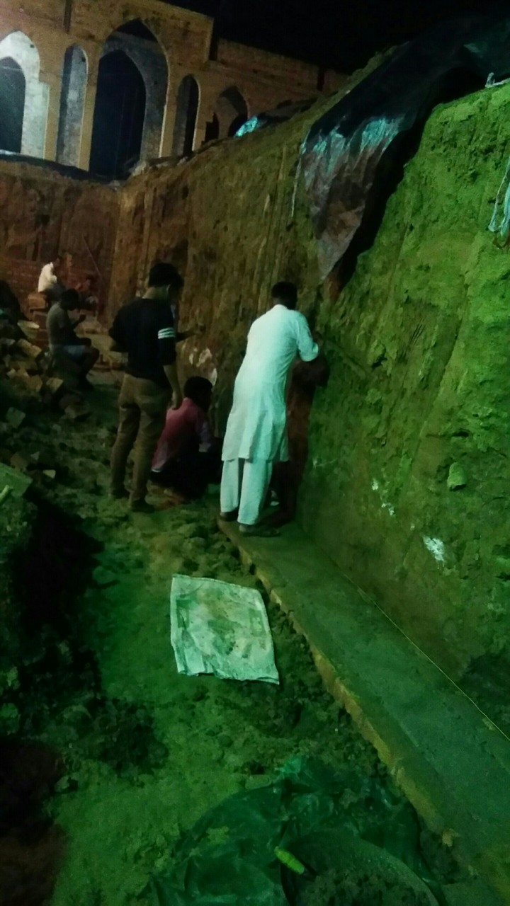 Syed Feroj Hussain Zaidi,Sarania Karbala Under Construction