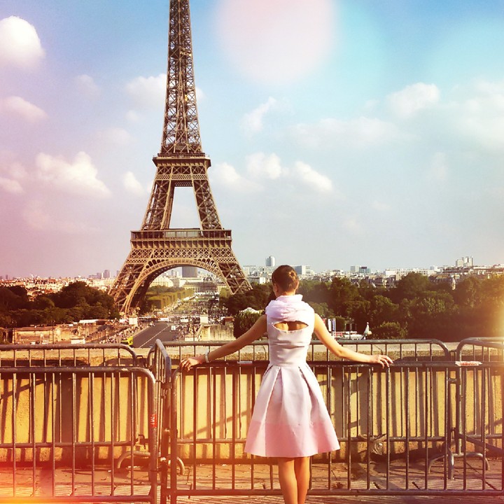 Romantic Paris.
