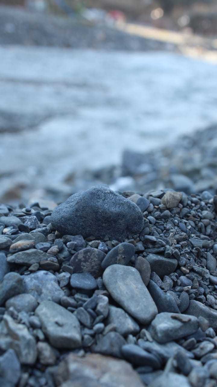 Stones and River