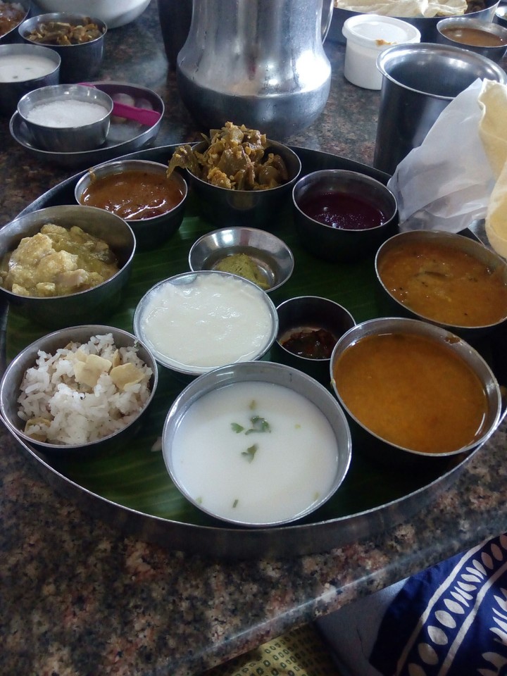 typical southindian food #the famous sarvanan #chennai